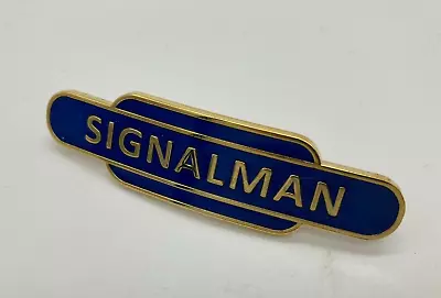 Pre 1997 Style British Railway Cap Badge Totem  Signalman Eastern Region • £13.95