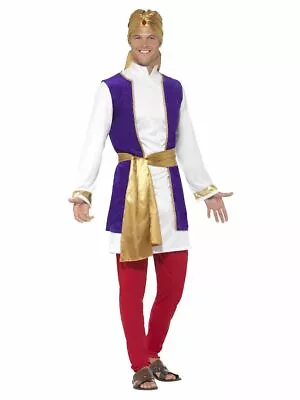 NEW Arabian Prince Aladdin Costume World Book Day Film Men's Fancy Dress Costume • £39.95