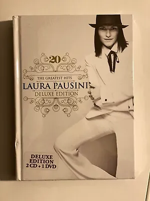 Laura Pausini   20 Greatest Hits Deluxe Edition   Rare Box 2 Cd + Dvd Sealed • £42.10