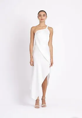 $350 • Buy Harlequin Dress By One Fell Swoop Size 8 In White