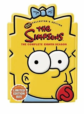 The Simpsons: Complete Eighth Season (DVD 4-Disc Collectible Maggie Head Pack) • $19.10