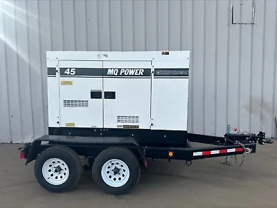 MQ MultiQuip WhisperWatt 45 KVA 36 Kw Towable Generator DCA-45SSIU4F 4422 HRS • $19950