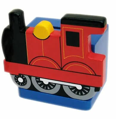 £24.99 • Buy Childrens Wooden Red Train Money Box | Piggy Bank, Saving Pot - Hand Made In UK