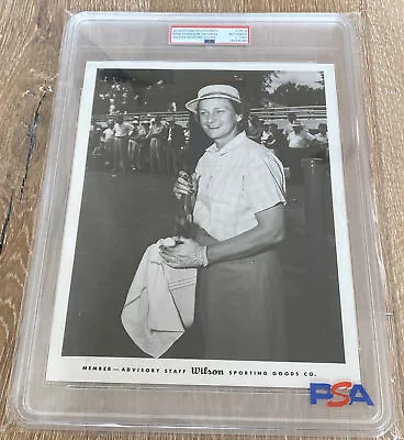 1955 Mildred (Babe) Didrikson Zaharias Original Vintage PSA COA Golf Photo • $299