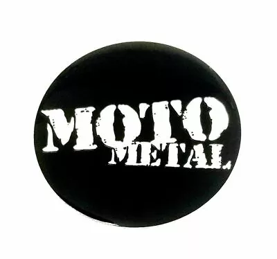 1 Moto Metal 2.4  60mm Black Center Cap Emblem Large Logo MO957 958 959 960 961 • $8.99