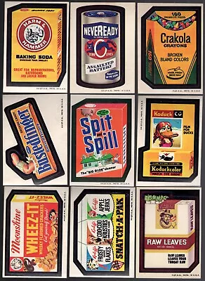 1973 Topps Wacky Packs Series 3 Complete Set W/puzzle 30/30 NM Packages DR ONO • $142.99