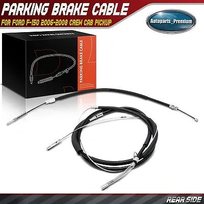 2Pcs Rear LH & RH Parking Brake Cable For Ford F-150 2006-2008 Crew Cab Pickup • $23.99