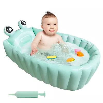 Inflatable Baby Bathtub Portable Travel Bath Tub For Infants To Toddler Folda... • $46.25