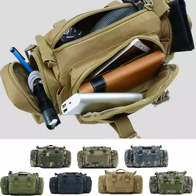 Tactical Fanny Waist Bag Travel Military Crossbody Bag Handbag Bicycle Shelf Bag • $14.99