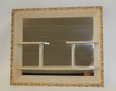 Vintage Illinois Moulding Co Chicago MCM Ornate Framed Mirrored Shadow Box • $149.99