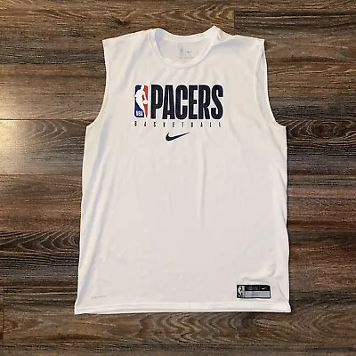 Nike NBA Team Issued Indiana Pacers JaKarr Sampson Warm Up Practice Tank XL-T • $39.99