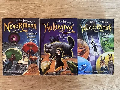 Nevermoor Series Books 1 2 & 3  By Jessica Townsend Paperback • $20