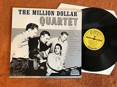 MILLION DOLLAR QUARTET SUN LP 1006 ELVIS Presley JERRY LEE LEWIS CASH PERKINS NM • $89