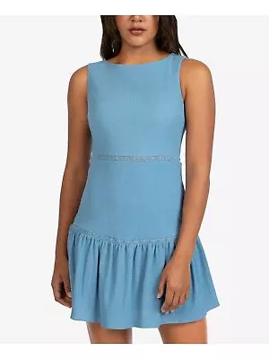 B DARLIN Womens Sleeveless Round Neck Mini Fit + Flare Dress Juniors • $5.09