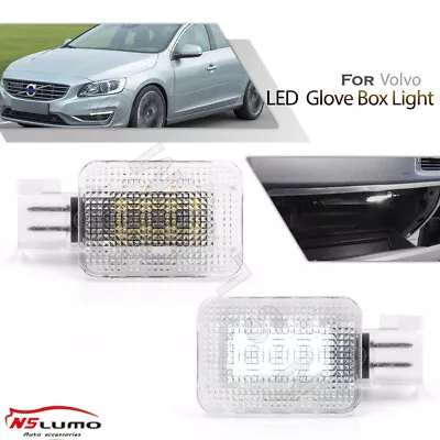 2X LED Glove Box Light Bulbs Interior Lamp For Volvo S60 XC60 V60 C30 V50 • $12.49