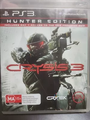 Playstation 3 PS3 - Crysis 3 Hunter Edition AUS PAL • $11.90