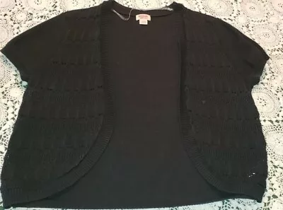 Mossimo Supply Co Cardigan Cropped  Black XLARGE Women's  • $3.79