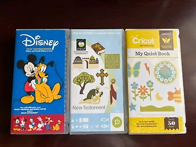 Cricut Cartridges - You Pick! - Quiet Book Mickey & Friends New Testament • $14.97