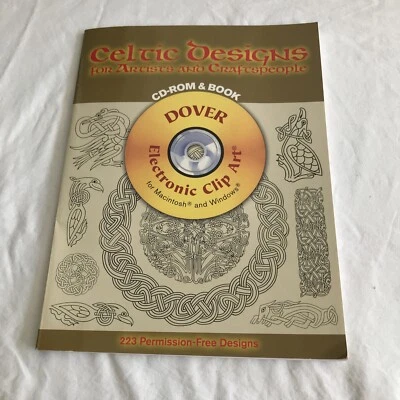 $35 • Buy Celtic Designs For Artists And Craftspeople (Dover Electronic Clip Art) PB 2003