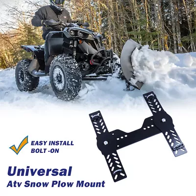 Universal ATV Plow Mount Snow Plow Bracket For Arctic Cat 1000 4x4 XT EPS 105745 • $55.99