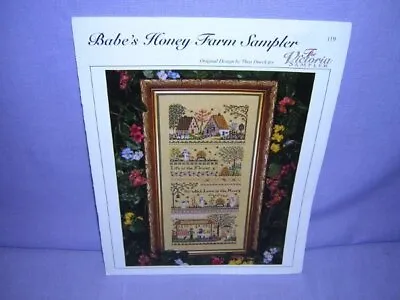 Victoria Sampler Babe's Honey Farm Sampler Pattern • $19.99