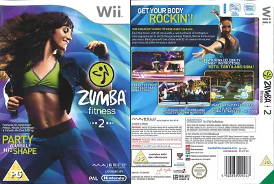 558KID NEW SEALED DVD Region 4 WII ZUMBA FITNESS 2 • $34.80