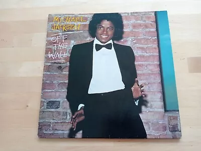 Michael Jackson-Off The Wall-vinyl LP-G/F-Epic 1979-VG/VG • £19