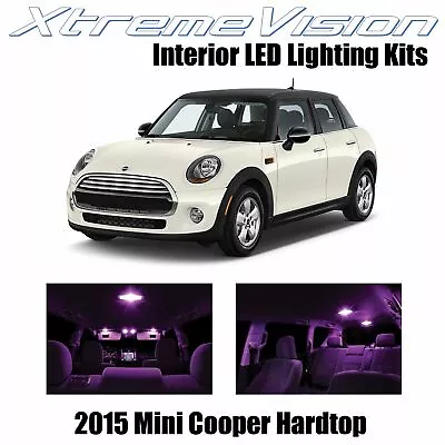 XtremeVision Interior LED For Mini Cooper Hardtop 4 Doors 15+ (7 PCS) Pink • $9.99