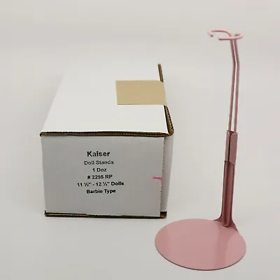 Kaiser 2295 11-12  Doll Action Figure Display Stand - Rose Pink - Box Of Dozen • $35