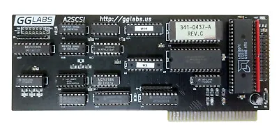 £146.37 • Buy New GGLABS A2SCSI - APPLE II IIGS IIE II+ SCSI CARD 607-0291 Rev. C