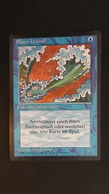 FBB Revised ** Blue Elemental Blast (German) ** Mtg Magic (EX+/LP) #3 • $3.49