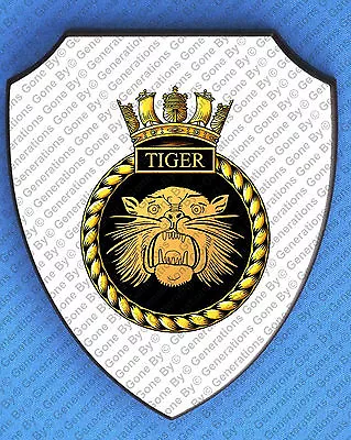 £39.99 • Buy Hms Tiger 1919 Wall Shield