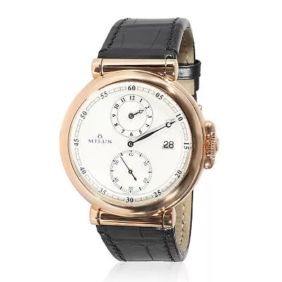 Milus Zetios Regulator ZET-ZP01 Men's Watch In 18kt Rose Gold • $7150