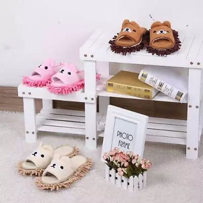 Couple Lovely Lazy Slippers Cleaning Shoes Mop Floor Wipe Refill Pads Washable • $13.33