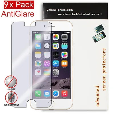 9 X Frosted Matte Slim Anti-glare Screen Protector Guard For IPhone 6 / 6s Plus  • $8.22