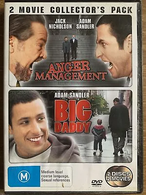 $5 • Buy DVD: Adam Sandler Twin Movie Collectors Pack - Big Daddy / Anger Management