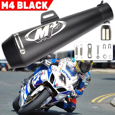 Motorcycle Exhaust Muffler Pipe M4 DB Killer Slip On Exhaust For GSXR 750 YZF US • $36.29