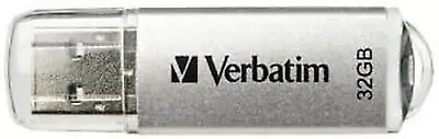 Verbatim Store'N'Go 32GB Platinum USB 3.0 • $16.43