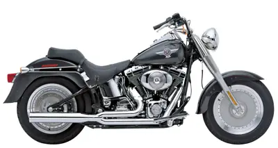 Cobra Chrome Power Pro HP 2 Into 1 Pipe Exhaust System Harley 2012-2017 Softail • $644.95