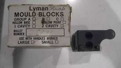 LYMAN 35891 38 Special 357 Double Cavity Bullet Mold 150gr Wadcutter Used • $12