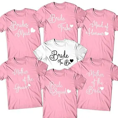 Hen Party Tops Hen Do Bride To Be Tribe T-shirts Custom Personalised Ladies Tops • £8.99