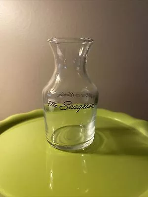 Vintage Libbey The Seagrams Bone Dry Martini Mini Carafe In Good Condition 4 Oz. • $12.95