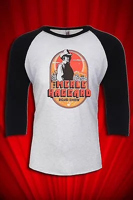 Merle Haggard Vintage Tour Jersey 1979 Double Sided T-SHIRT FREE SHIP USA  • $29.99