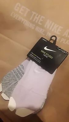 £9.90 • Buy Nike Studio Women’s Toeless Footie Socks (SX7827-530) UK:3.5-5