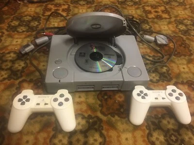 $54.88 • Buy Sony PlayStation 1 (PS1/PSX) Console + 2 Controllers, Cables, Bonus Spyro Game