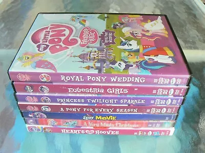 My Little Pony Dvd Friendship Is Magic / Equestria Girls *lot Of 7 Dvds • $19.90