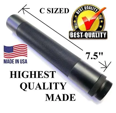 Maglite Flashlight C Cell Extension Tube 7.5  USA MADE & SHIPPED Heavy Duty HD • $18