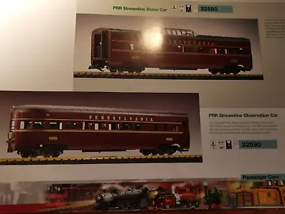 LGB 32590 Pennsylvania Streamline Observation Car G Scale • £375