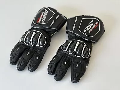 Mens Leather RST Tractech EVO-R Motorcycle Gloves Size- M  Built With Kevlar • $120