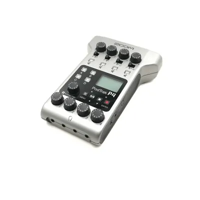 Zoom PodTrak P4 Portable Multitrack Podcast Recorder **OPEN BOX** • $139.75